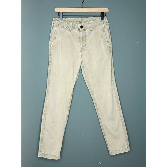 American Eagle Outfitters Next Level Flex Stretch Tan Slim Straight Pant 29 x 30 - Picture 1 of 12